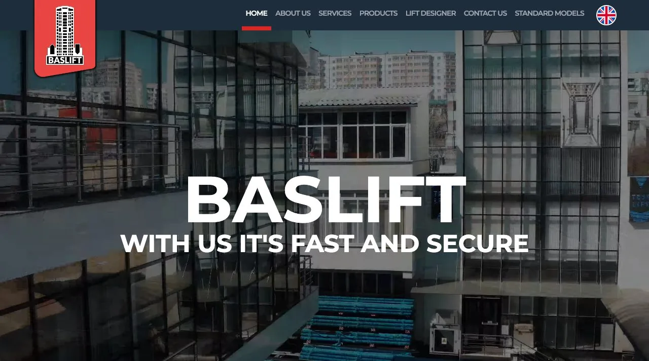 Baslift website preview